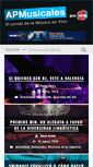 Mobile Screenshot of apmusicales.com